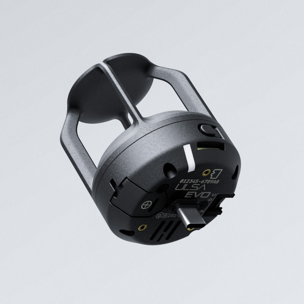 底面部USB Type-Cプラグ